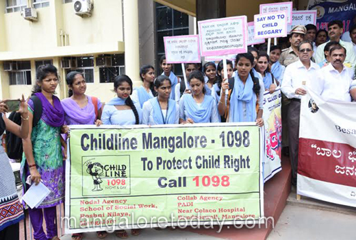 protest child begar  1